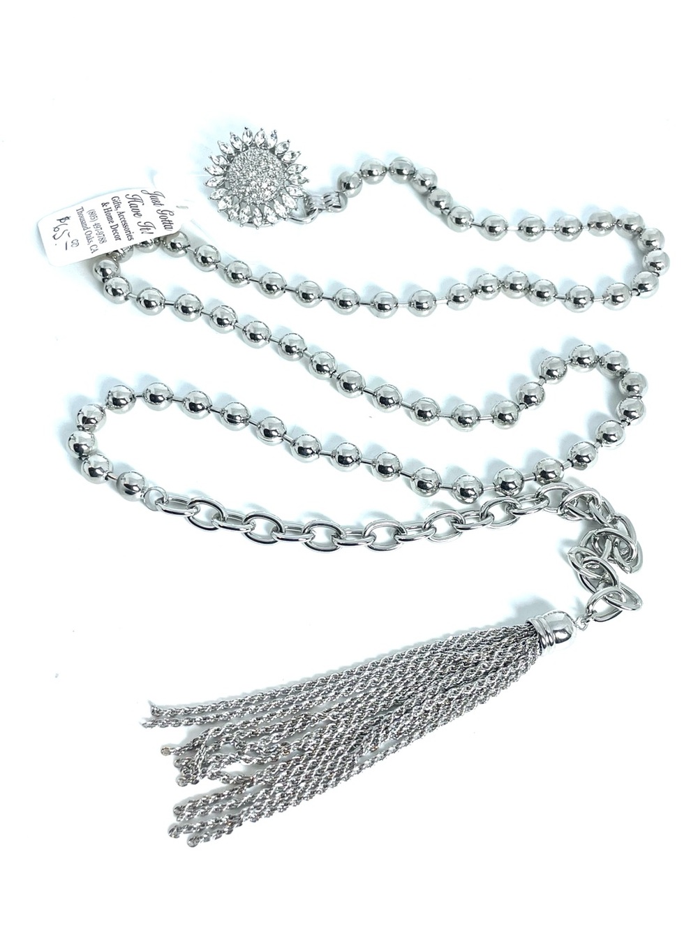 New Crystal Pave Belt 32-40”